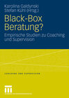 Buchcover Black-Box Beratung?