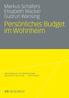 Buchcover Persönliches Budget im Wohnheim