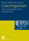 Buchcover Coachingwissen