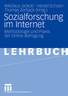 Buchcover Sozialforschung im Internet