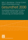 Buchcover Gesundheit 2030
