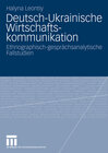 Buchcover Deutsch-ukrainische Wirtschaftskommunikation