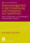 Buchcover Risikomanagement in der Entwicklung und Produktion von Spielfilmen