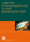 Buchcover Erwerbsregulierung in einer globalisierten Welt