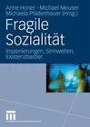 Buchcover Fragile Sozialität