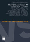 Buchcover Mehrsprachigkeit im vereinten Europa