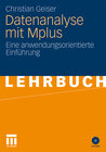 Buchcover Datenanalyse mit Mplus