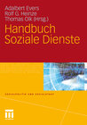 Buchcover Handbuch Soziale Dienste