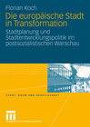 Buchcover Die europäische Stadt in Transformation