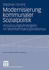 Buchcover Modernisierung kommunaler Sozialpolitik
