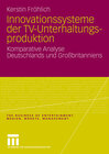 Buchcover Innovationssysteme der TV-Unterhaltungsproduktion