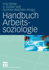 Buchcover Handbuch Arbeitssoziologie