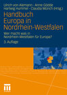 Buchcover Handbuch Europa in Nordrhein-Westfalen