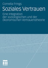 Buchcover Soziales Vertrauen