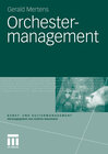 Buchcover Orchestermanagement