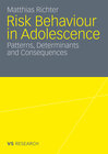 Buchcover Risk Behaviour in Adolescence