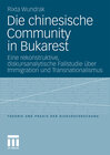 Buchcover Die chinesische Community in Bukarest