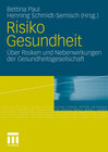 Buchcover Risiko Gesundheit