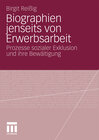 Buchcover Biographien jenseits von Erwerbsarbeit