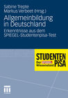 Buchcover Allgemeinbildung in Deutschland