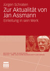 Buchcover Zur Aktualität von Jan Assmann