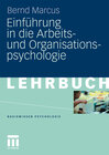 Buchcover Einführung in die Arbeits- und Organisationspsychologie