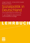 Buchcover Sozialpolitik in Deutschland