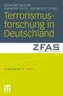 Buchcover Terrorismusforschung in Deutschland
