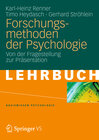 Buchcover Forschungsmethoden der Psychologie