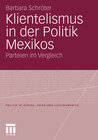 Buchcover Klientelismus in der Politik Mexikos