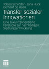 Buchcover Transfer sozialer Innovationen
