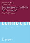 Buchcover Sozialwissenschaftliche Datenanalyse