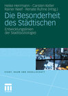 Buchcover Die Besonderheit des Städtischen