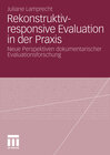 Buchcover Rekonstruktiv-responsive Evaluation in der Praxis