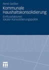 Buchcover Kommunale Haushaltskonsolidierung