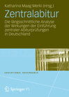 Buchcover Zentralabitur