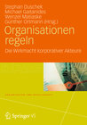 Buchcover Organisationen regeln