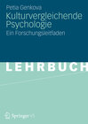 Buchcover Kulturvergleichende Psychologie