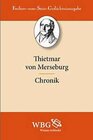 Buchcover Thietmar von Merseburg. Chronik