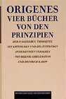 Buchcover Vier Bücher von den Prinzipien