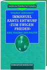 Buchcover Immanuel Kants Entwurf "Zum ewigen Frieden"