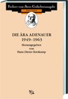 Buchcover Die Ära Adenauer 1949-1963