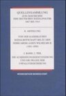 Buchcover Quellensammlung zur Geschichte der deutschen Sozialpolitik 1867-1914 / Die Sozialpolitik in den letzten Friedensjahren d