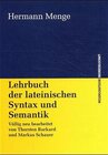 Buchcover Lehrbuch der lateinischen Syntax und Semantik