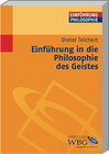 Buchcover Einführung in die Philosophie des Geistes