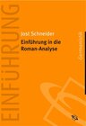 Buchcover Einführung in die Roman-Analyse