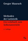 Buchcover Methoden der Latinistik