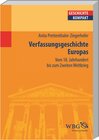 Buchcover Verfassungsgeschichte Europas