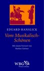 Buchcover Vom Musikalisch-Schönen