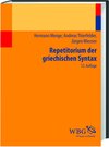 Buchcover Repetitorium der griechischen Syntax